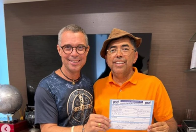 Anderson de Zé das Canas se filia ao PSD de Fábio Mitidieri e reforça cenário para 2026