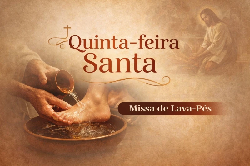 Quinta-feira santa: veja a programação da missa de lava-pés nas paróquias de itabaiana