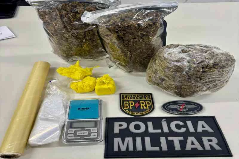 BPRp apreende mais de 770 gramas de maconha e cocaína em Nossa Senhora do Socorro