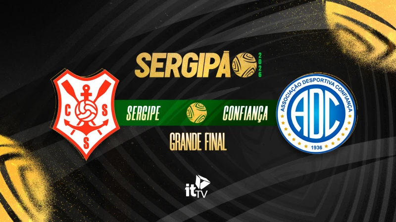 Quem levará o título? Sergipe ou Confiança, você confere ao vivo pela ITTV