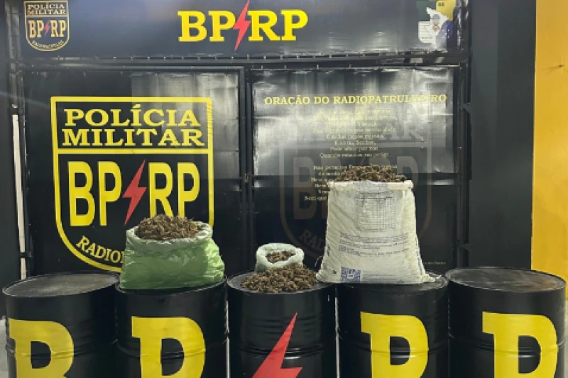 Operação conjunta apreende 16,5 kg de drogas e prende suspeito em Socorro