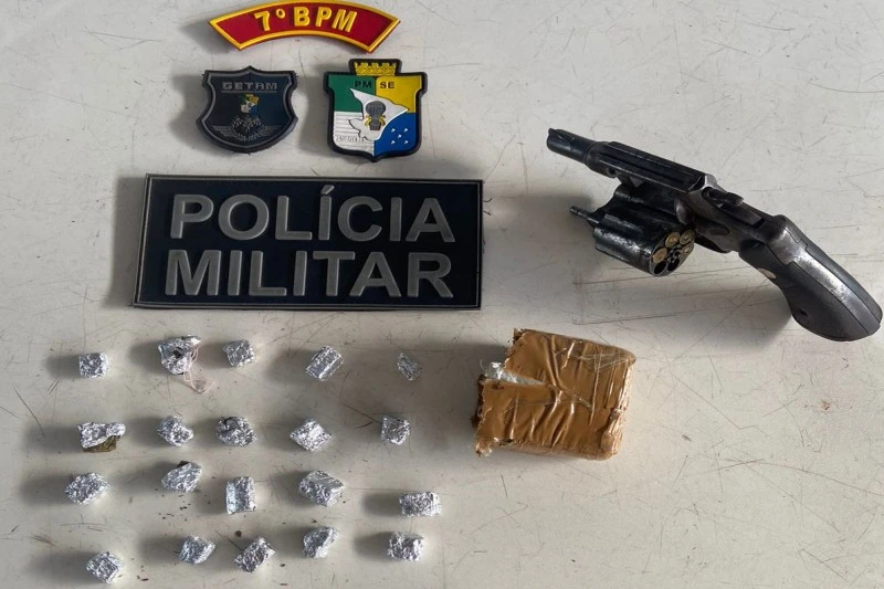 Operação conjunta termina com suspeito morto e apreensão de drogas em Lagarto