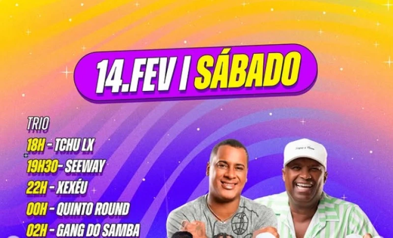 Carnaval do Povo 2026 anima Itabaianinha com trios e shows em três polos neste sábado