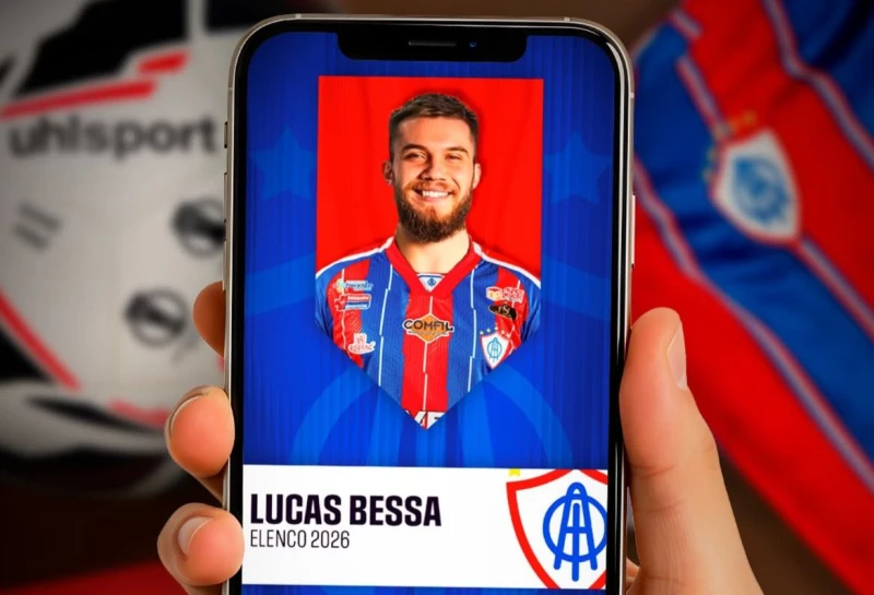 Itabaiana anuncia contratação do volante Lucas Bessa para sequência da temporada 2026