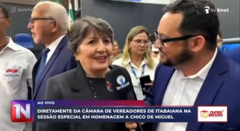 Maria Mendonça destaca legado eterno de Chico de Miguel em celebração do centenário