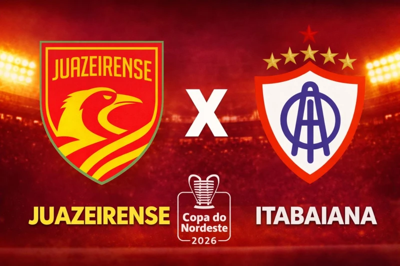 Juazeirense x Itabaiana ao vivo | Onde assistir, horário e escalações – Copa do Nordeste