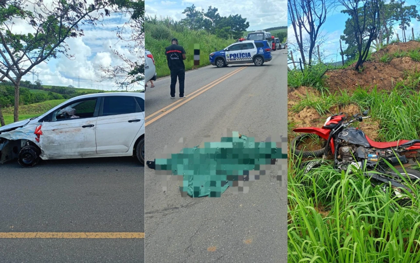 Motociclista morre em acidente na SE-245, em Riachuelo
