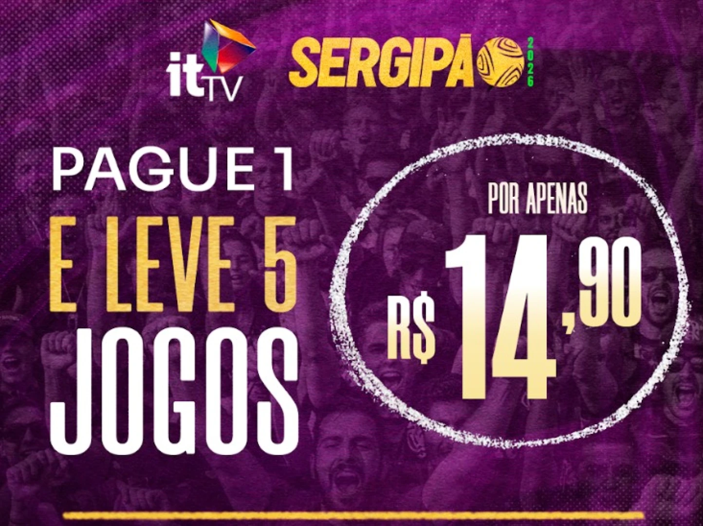 Sergipano 2026: última rodada da primeira fase acontece neste sábado com transmissão completa e exclusiva na ITTV