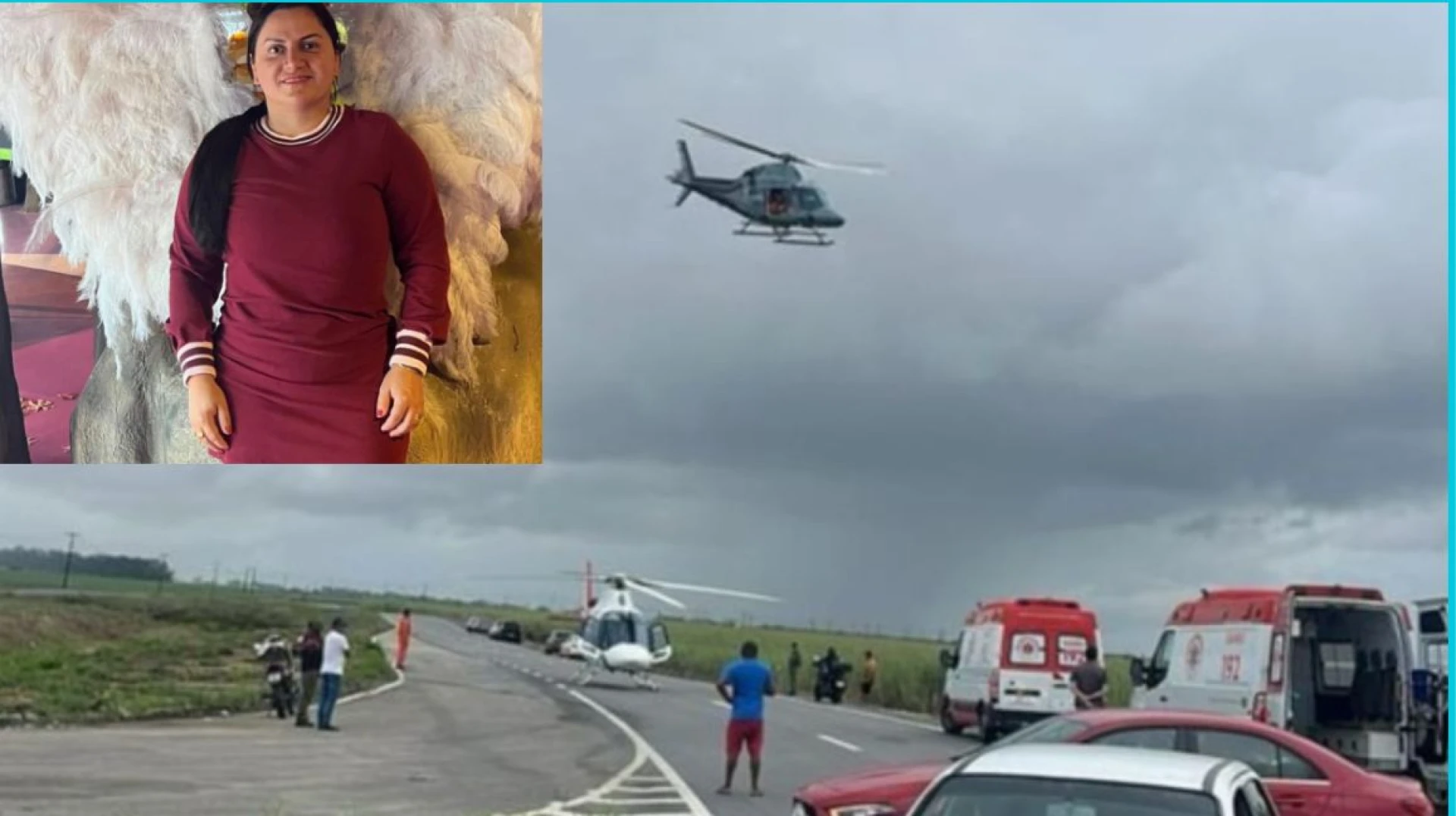 Sergipana morre após grave capotamento na AL-220, em Alagoas