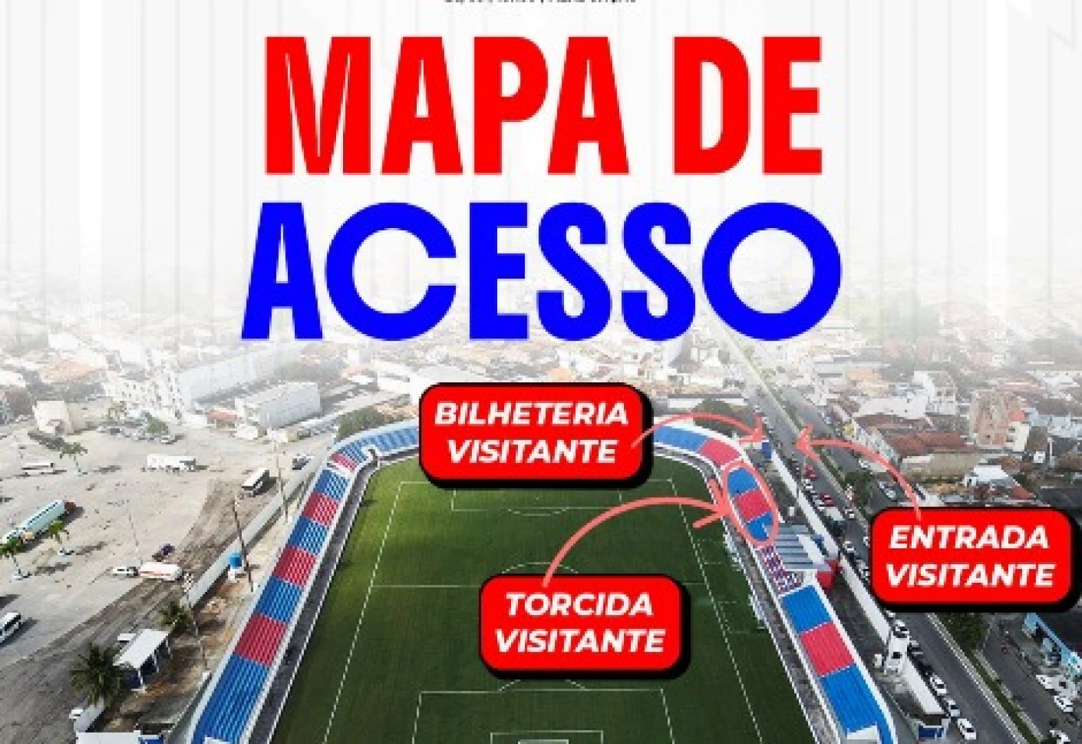 Itabaiana x CRB: torcida visitante terá novo acesso e ponto de venda nesta quarta