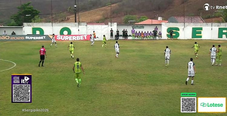 Guarany vence a Desportiva e sobe na tabela do Sergipano